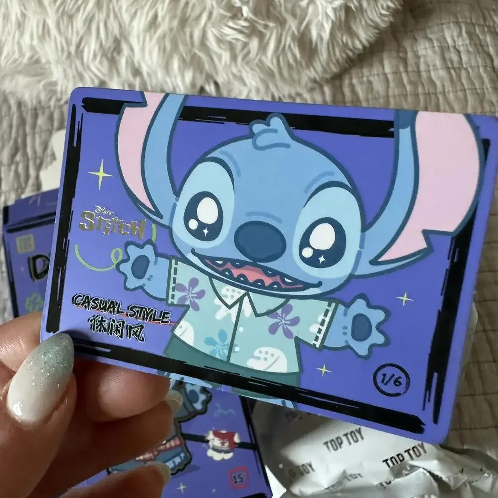 Top Toy STITCH Dress Up Show Series Plush Gift Blind Box Confirmed CASUAL STYLE - Picture 3 of 7